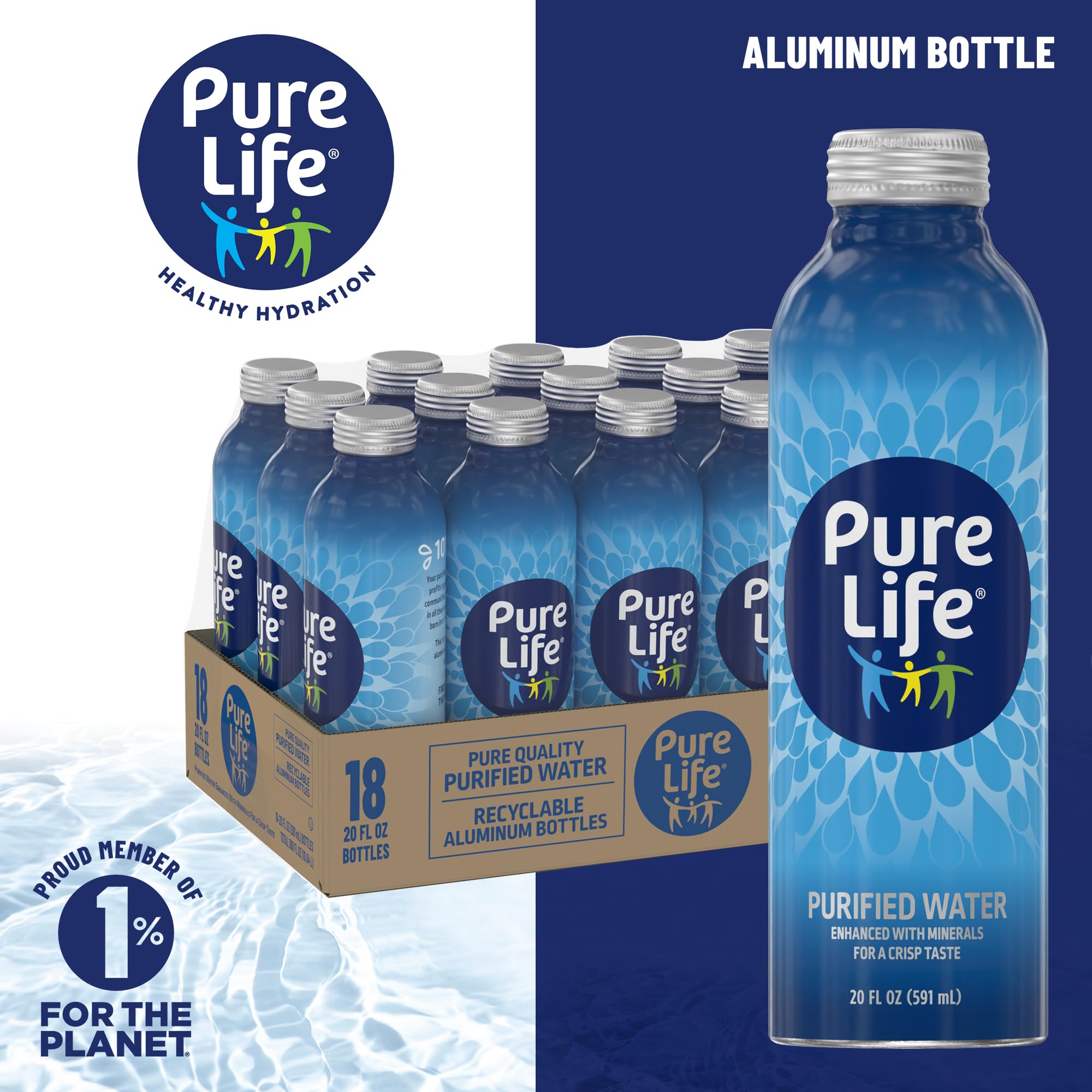 Amazon.com: Pure Life Purified Bottled Water, Single Bottle Amazon.com: Pure Life Purified Bottled Water, Single Bottle